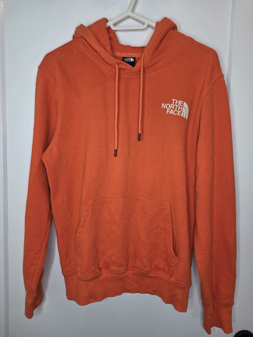 The North Face Vintage Orange Hoodie Men's SZ S (Women's SZ M)